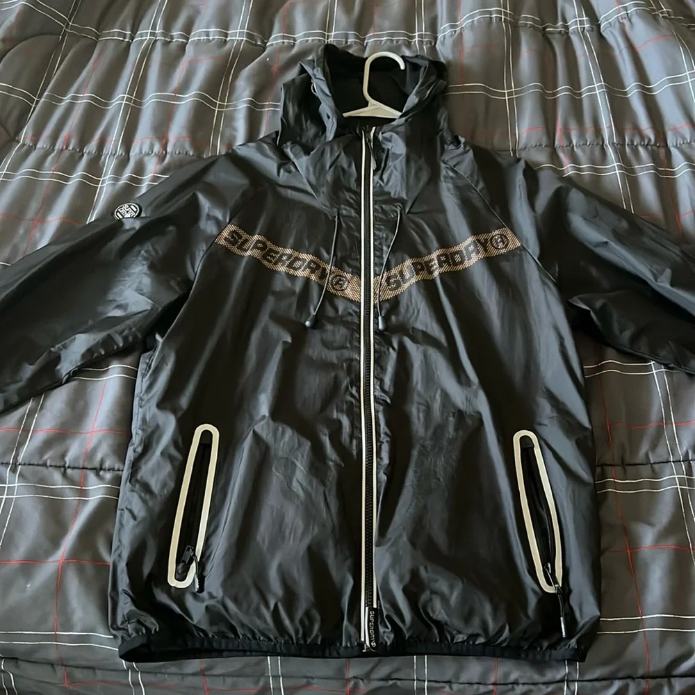 Men’s Superdry Reflective Windbreaker - Picture 1 of 4
